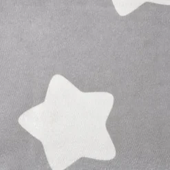Niños vidaXL Mobiliario Para Bebés Y Niños Pequeños-Sofá para niños felpa suave gris claro con estrellas