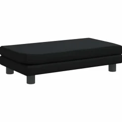 Niños vidaXL Mobiliario Para Bebés Y Niños Pequeños-Sofá para niños y reposapiés cuero sintético 100x50x30 cm