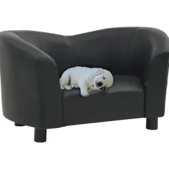 vidaXL Productos Para Mascotas-Sofá para perros cuero sintético 67x41x39 cm