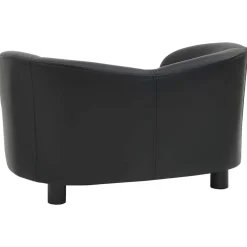 vidaXL Productos Para Mascotas-Sofá para perros cuero sintético 67x41x39 cm