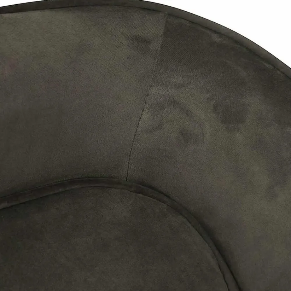 vidaXL Sofá para perros felpa 67x47x36 cm Gris oscuro New