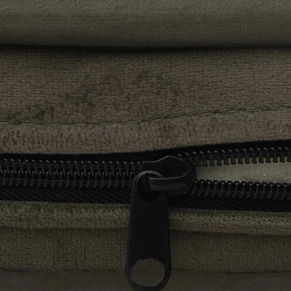 vidaXL Sofá para perros felpa 67x47x36 cm Gris oscuro New