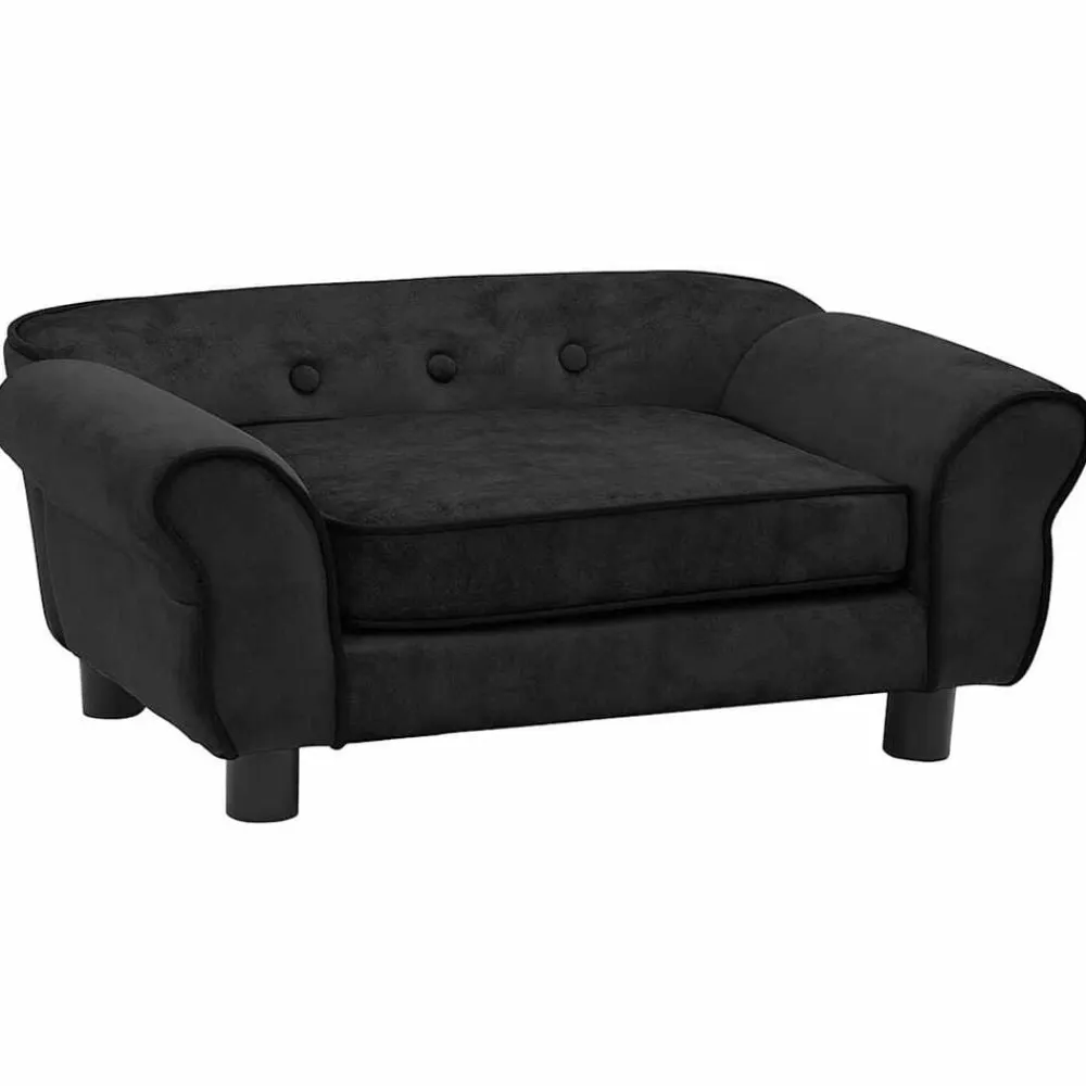vidaXL Productos Para Mascotas-Sofá para perros felpa 72x45x30 cm