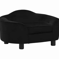 vidaXL Productos Para Mascotas-Sofá para perros felpa 67x47x36 cm