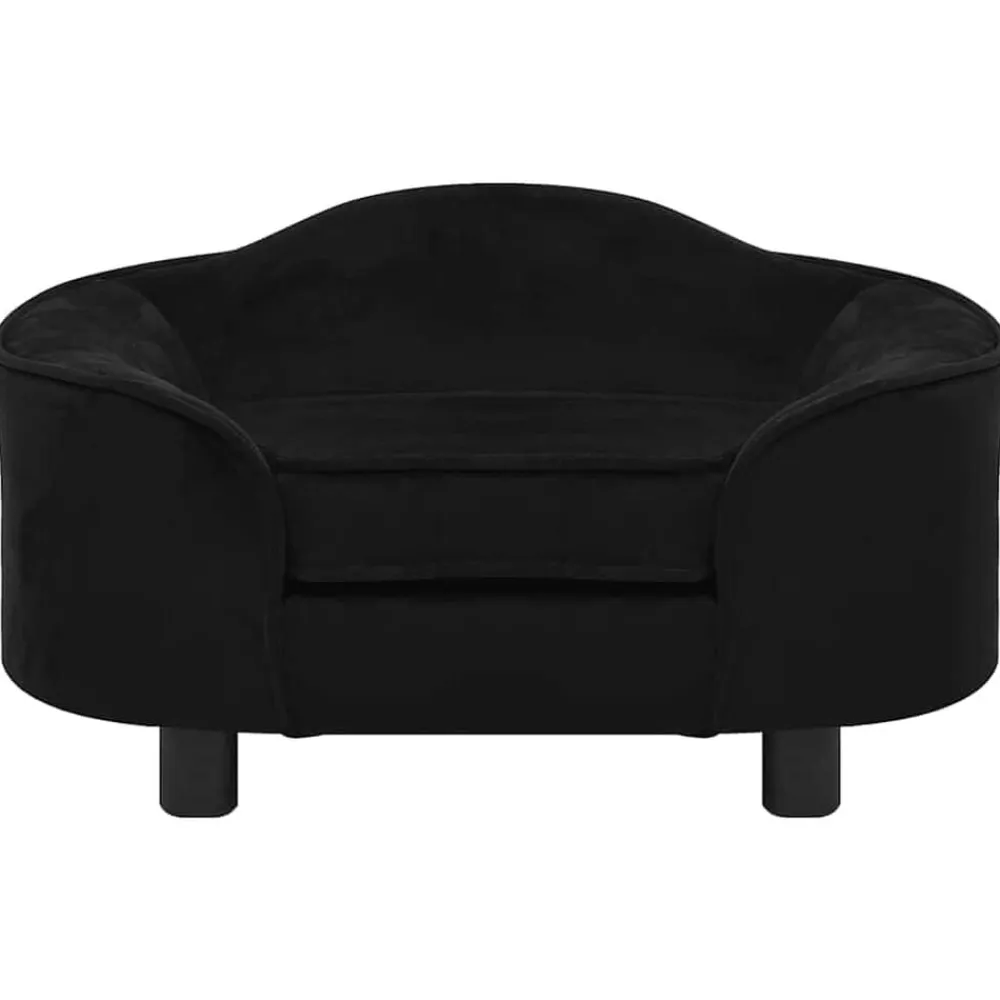 vidaXL Productos Para Mascotas-Sofá para perros felpa 67x47x36 cm