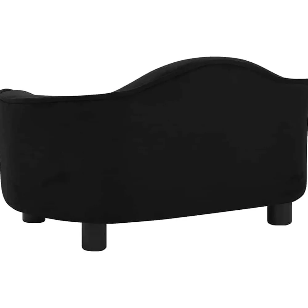 vidaXL Productos Para Mascotas-Sofá para perros felpa 67x47x36 cm