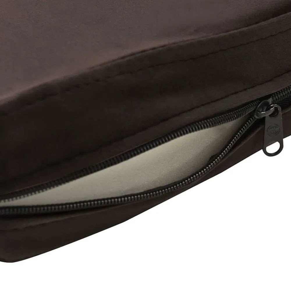 vidaXL Sofá para perros felpa y cuero sintético marrón 60x43x30 cm Marrón Clearance