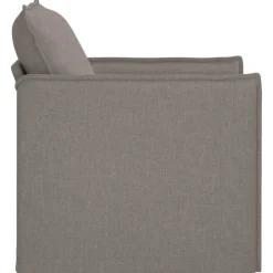 vidaXL Sofá 195 x 82 x 85 cm tela Taupé Discount