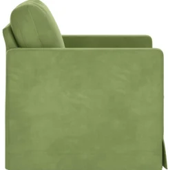 vidaXL Sofá 78 x 78 x 80 cm Terciopelo Verde claro Discount