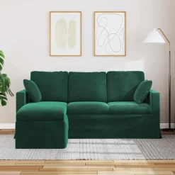 vidaXL Sofás-Sofá 198 x 134 x 80 cm Terciopelo