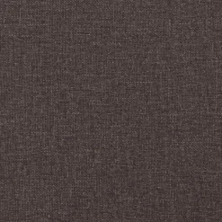 vidaXL Sofa de Espalda Alta 101cm Marrón oscuro tela Marrón oscuro Clearance