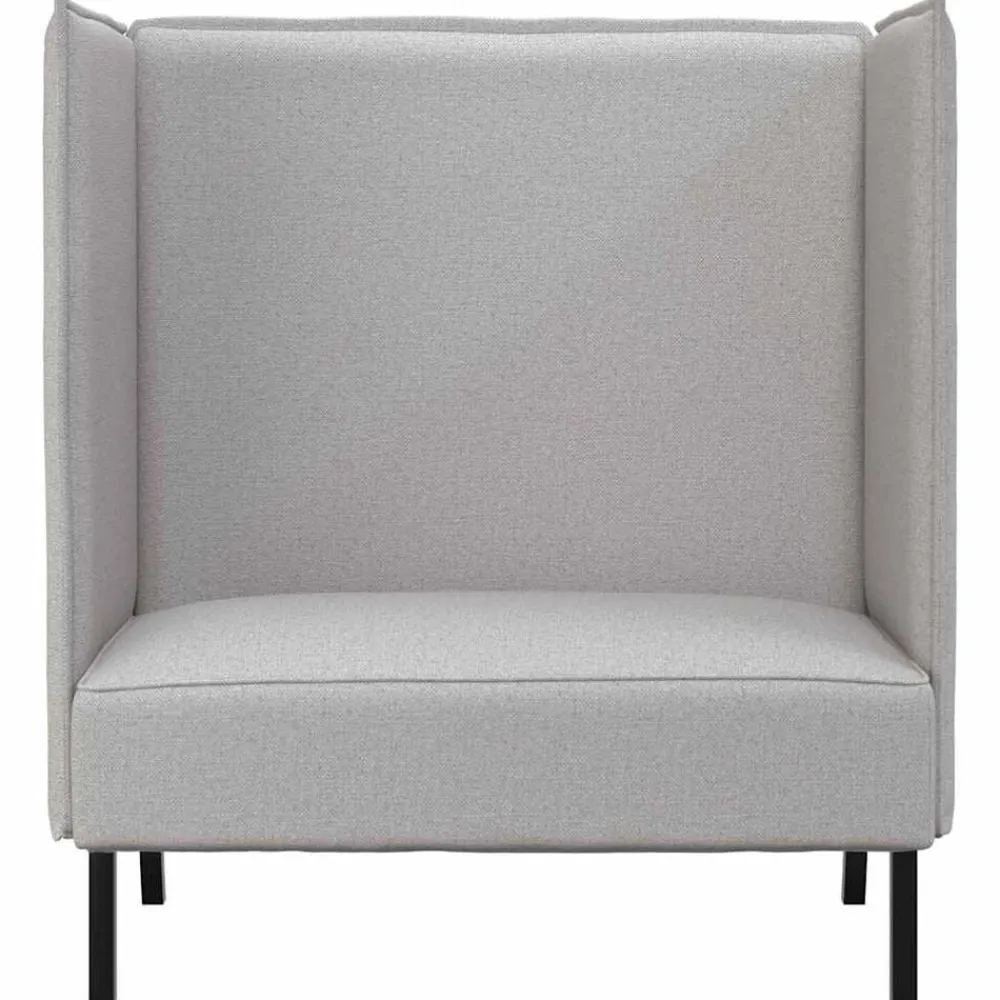 vidaXL Sofás-Sofa de Espalda Alta 101cm tela