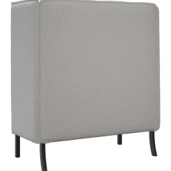 vidaXL Sofás-Sofa de Espalda Alta 101cm tela