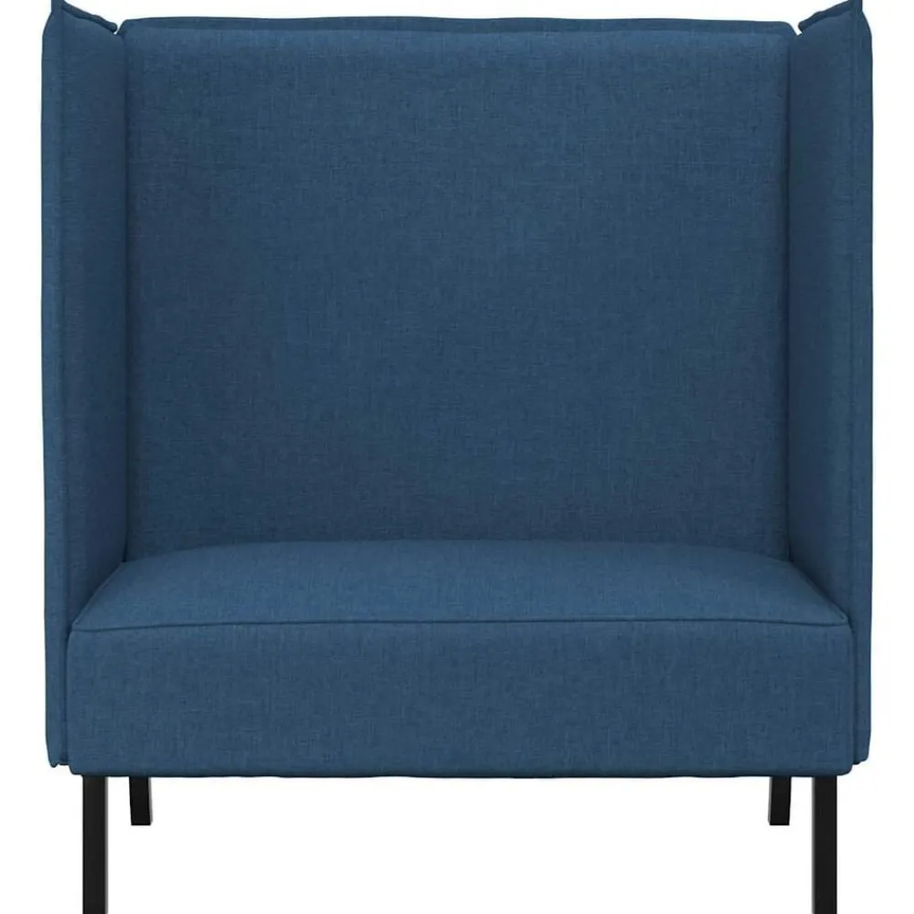 vidaXL Sofás-Sofa de Espalda Alta 101cm tela