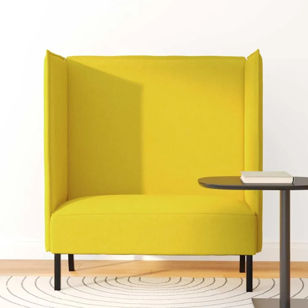 vidaXL Sofás-Sofa de Espalda Alta 101cm tela