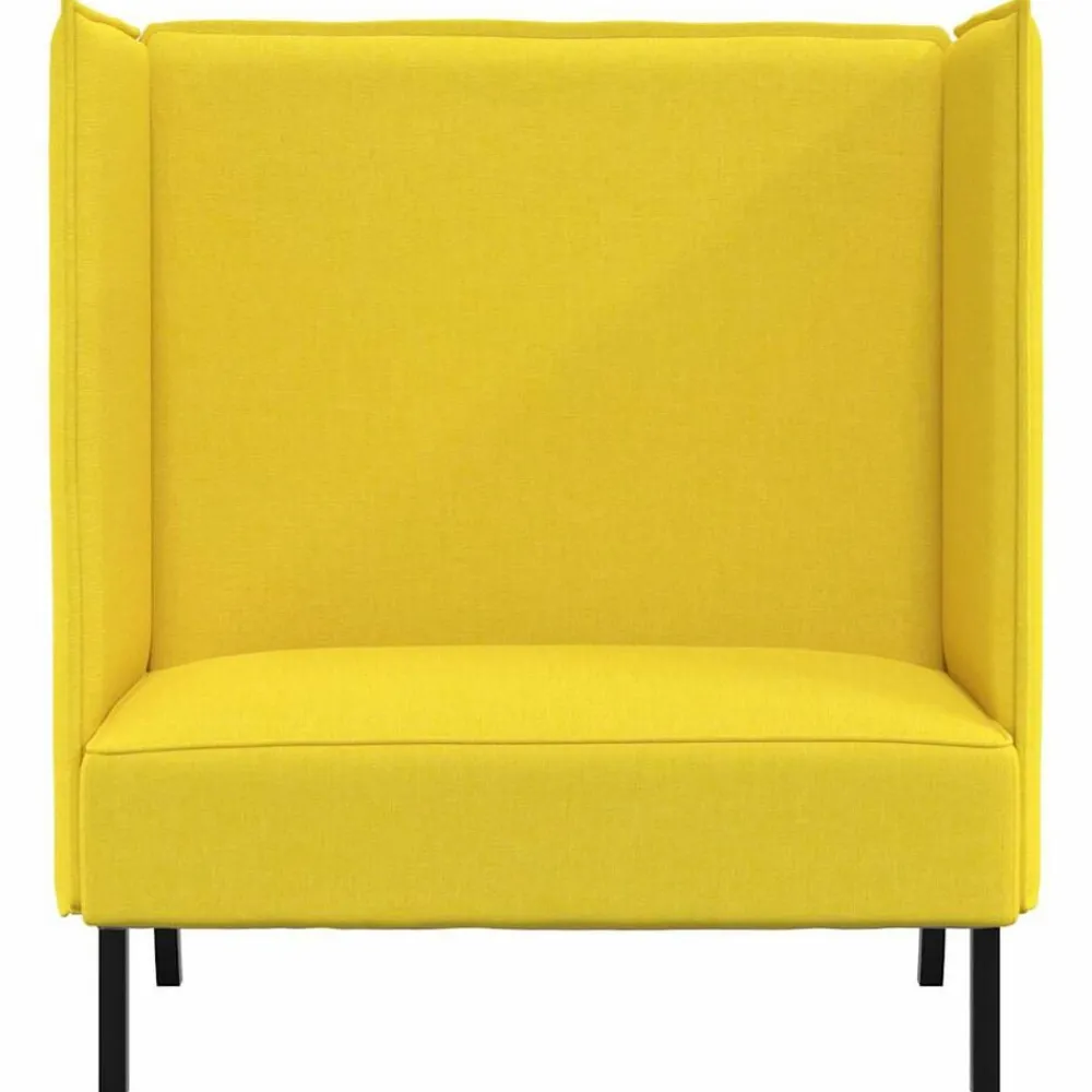 vidaXL Sofás-Sofa de Espalda Alta 101cm tela