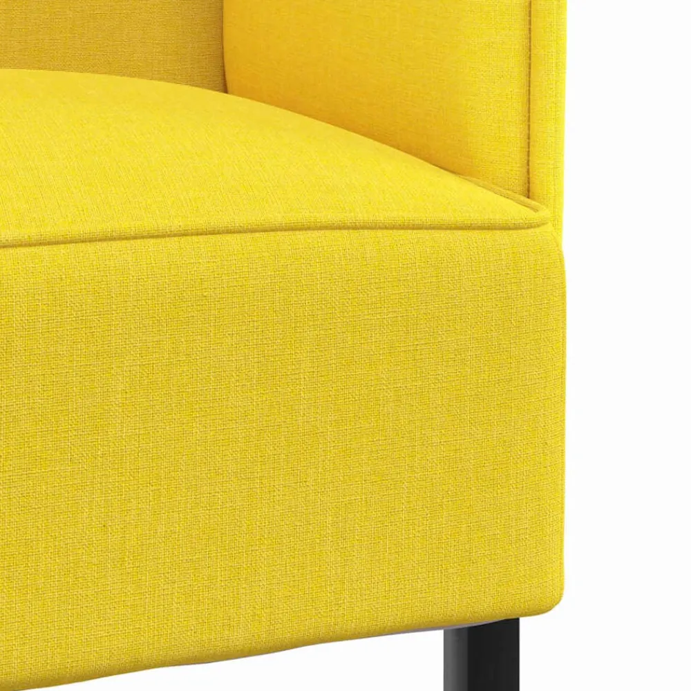 vidaXL Sofás-Sofa de Espalda Alta 101cm tela