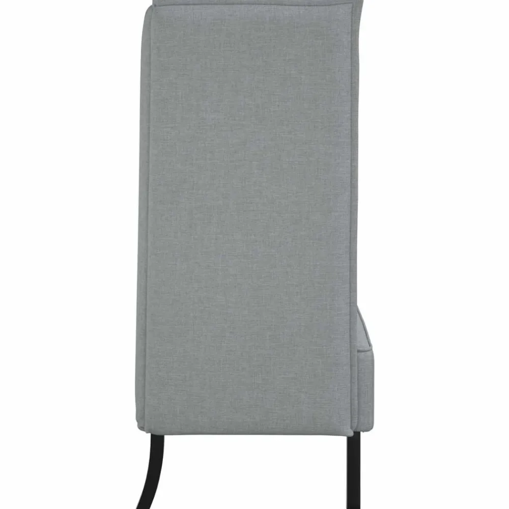 vidaXL Sofa de Espalda Alta 101cm tela Gris claro Sale