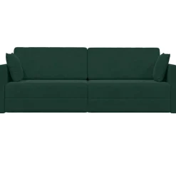 vidaXL Sofá-cama de piso 213 x 70 x 77 cm Terciopelo Verde oscuro Hot