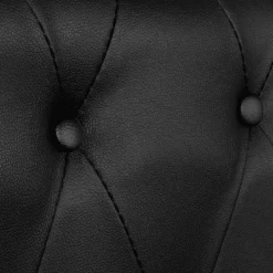 vidaXL Sofás-Sofás Chesterfield de 2 y 3 plazas cuero sintético