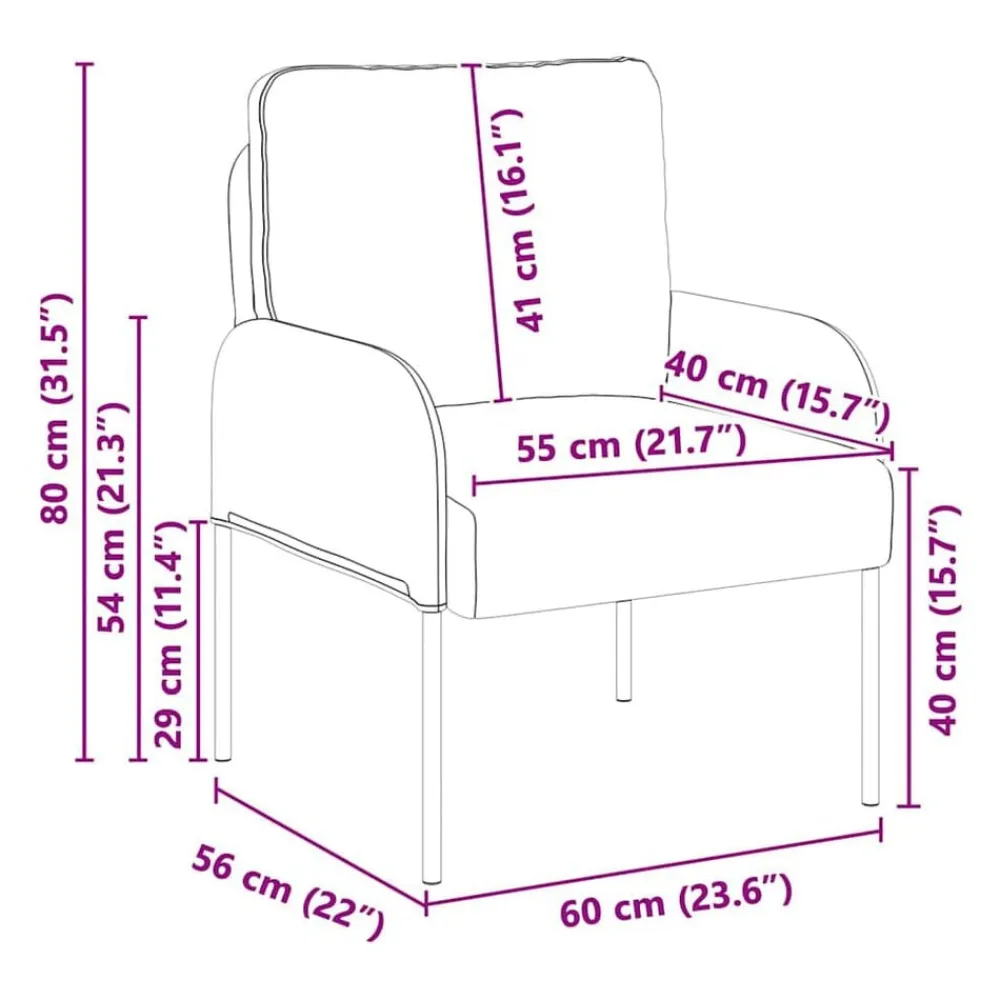 vidaXL Sofás con cojín 55cm Madera contrachapada Amarillo