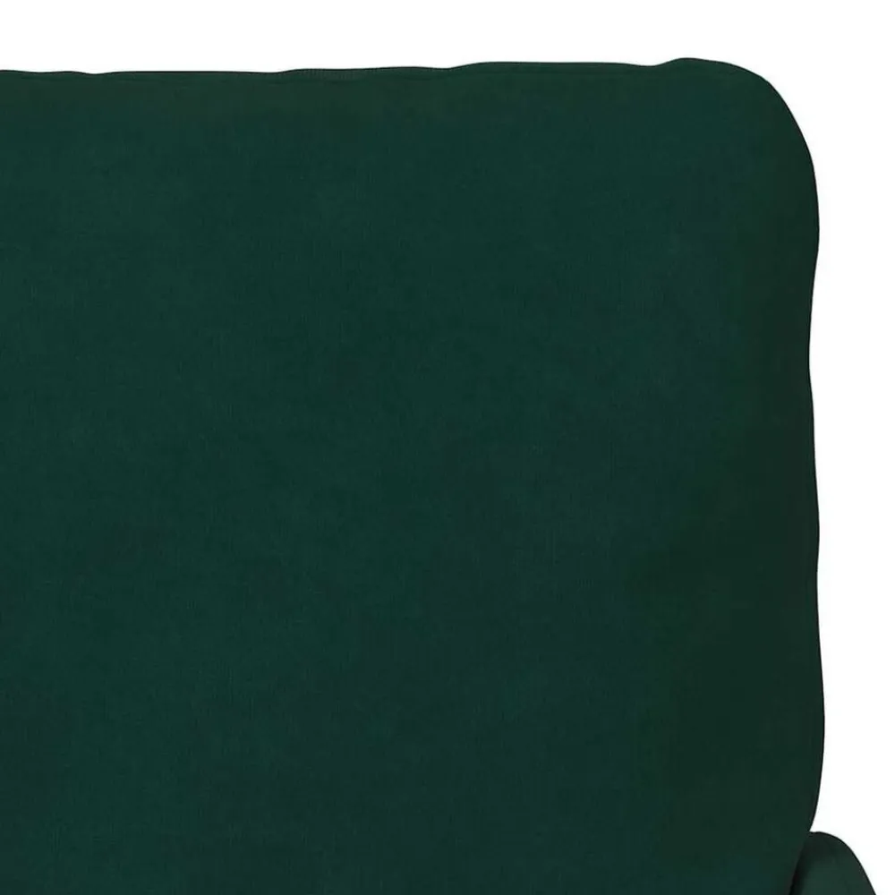 vidaXL Sofás con cojín 55cm Madera contrachapada Verde oscuro Online