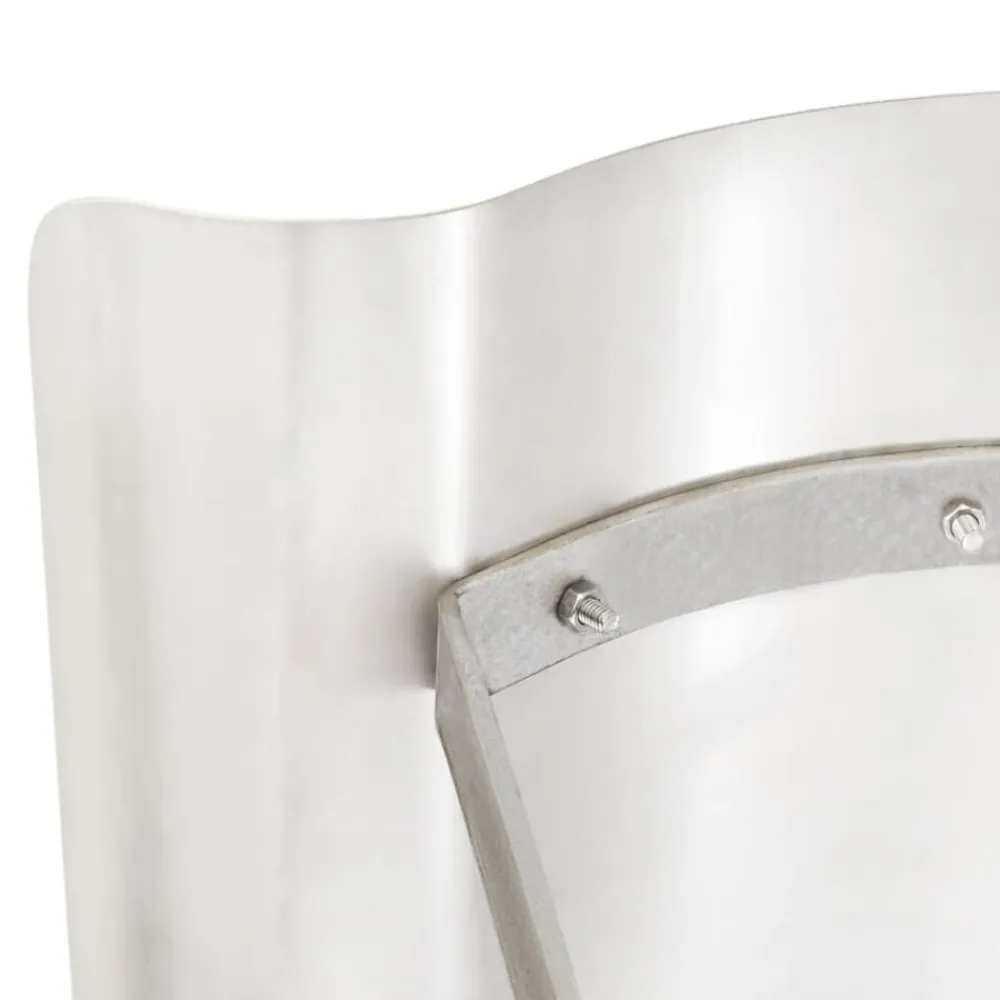 vidaXL Accesorios Para Hornos De Leña Y Chimeneas-Sombrerete de chimenea de acero inoxidable 40 x 40 x 36 cm