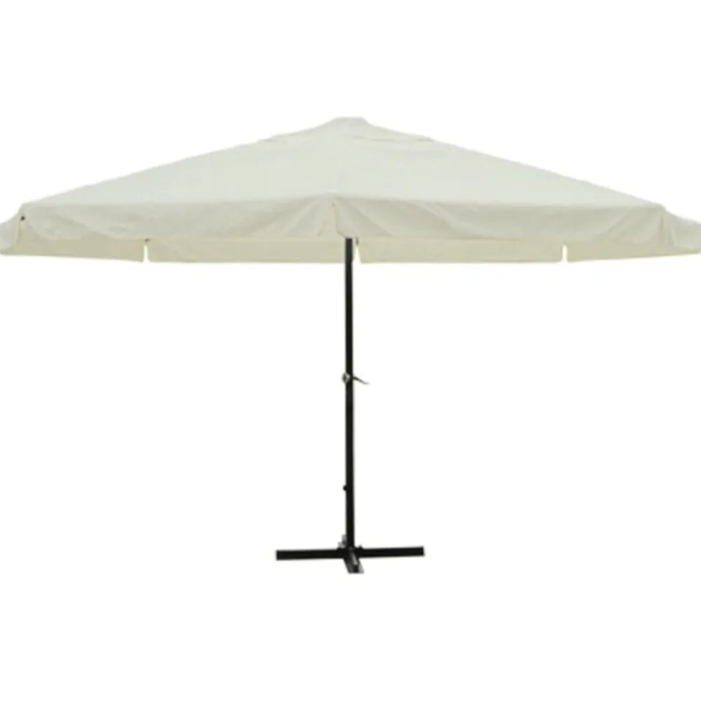 vidaXL Jardín-Sombrilla aluminio 500 cm