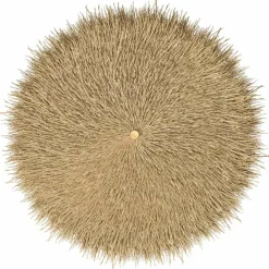 vidaXL Sombrilla de bambú con tejado de hojas de plátano 270 cm Best