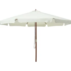 vidaXL Jardín-Sombrilla de jardín con palo de madera 330 cm