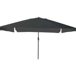 vidaXL Sombrilla de jardín 394 x 394 x 248 cm Antracita Sale