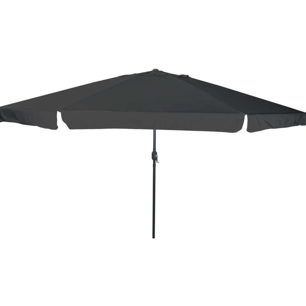 vidaXL Sombrilla de jardín 394 x 394 x 248 cm Antracita Sale