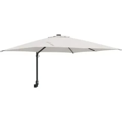 vidaXL Sombrilla de jardín 248,5 x 247,5 x 160 cm Arena Sale