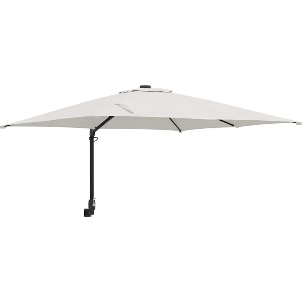 vidaXL Sombrilla de jardín 248,5 x 247,5 x 160 cm Arena Sale