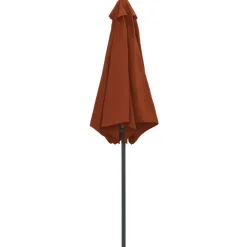 vidaXL Jardín-Sombrilla de jardín con palo de aluminio 270x246 cm