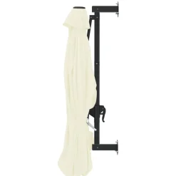 vidaXL Jardín-Sombrilla de pared con barra de metal 300 cm