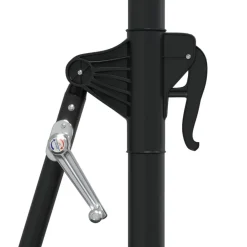 vidaXL Jardín-Sombrilla de pared con barra de metal 300 cm