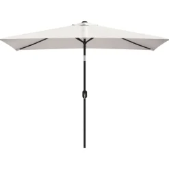 vidaXL Sombrilla rectangular arena 200x300 cm Blanco New