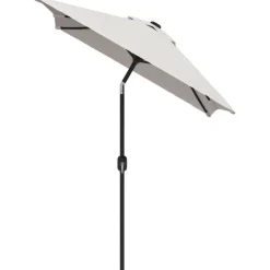vidaXL Sombrilla rectangular arena 200x300 cm Blanco New