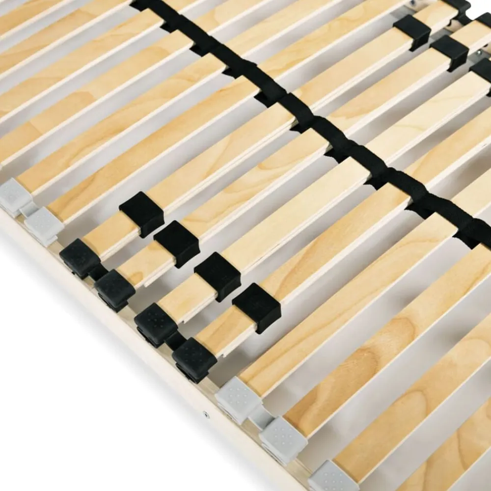 vidaXL Somier de láminas sin colchón con 28 listones 7 zonas 70x200 cm Online
