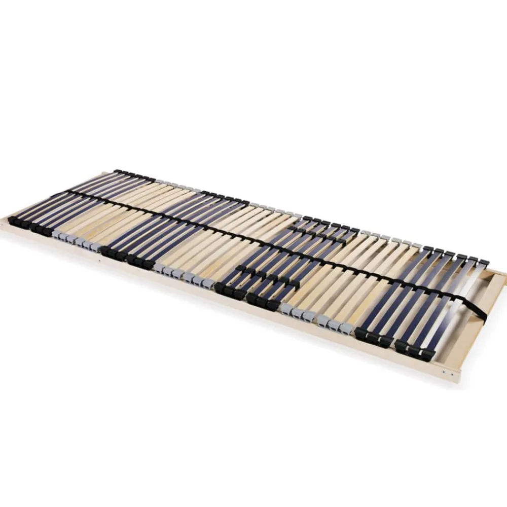 vidaXL Somier de láminas sin colchón con 42 listones 7 zonas 70x200 cm Clearance
