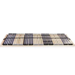 vidaXL Somier de láminas sin colchón con 42 listones 7 zonas 70x200 cm Clearance