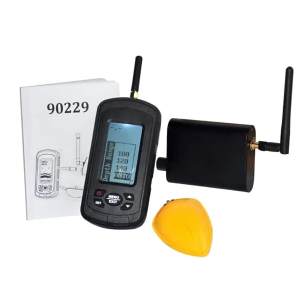 vidaXL Sonda de peces negra Discount