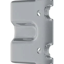 vidaXL Accesorios De Bricolaje-Soporte 2 pcs Recubierto de zinc 106 x 55 x 1,5mm Acero