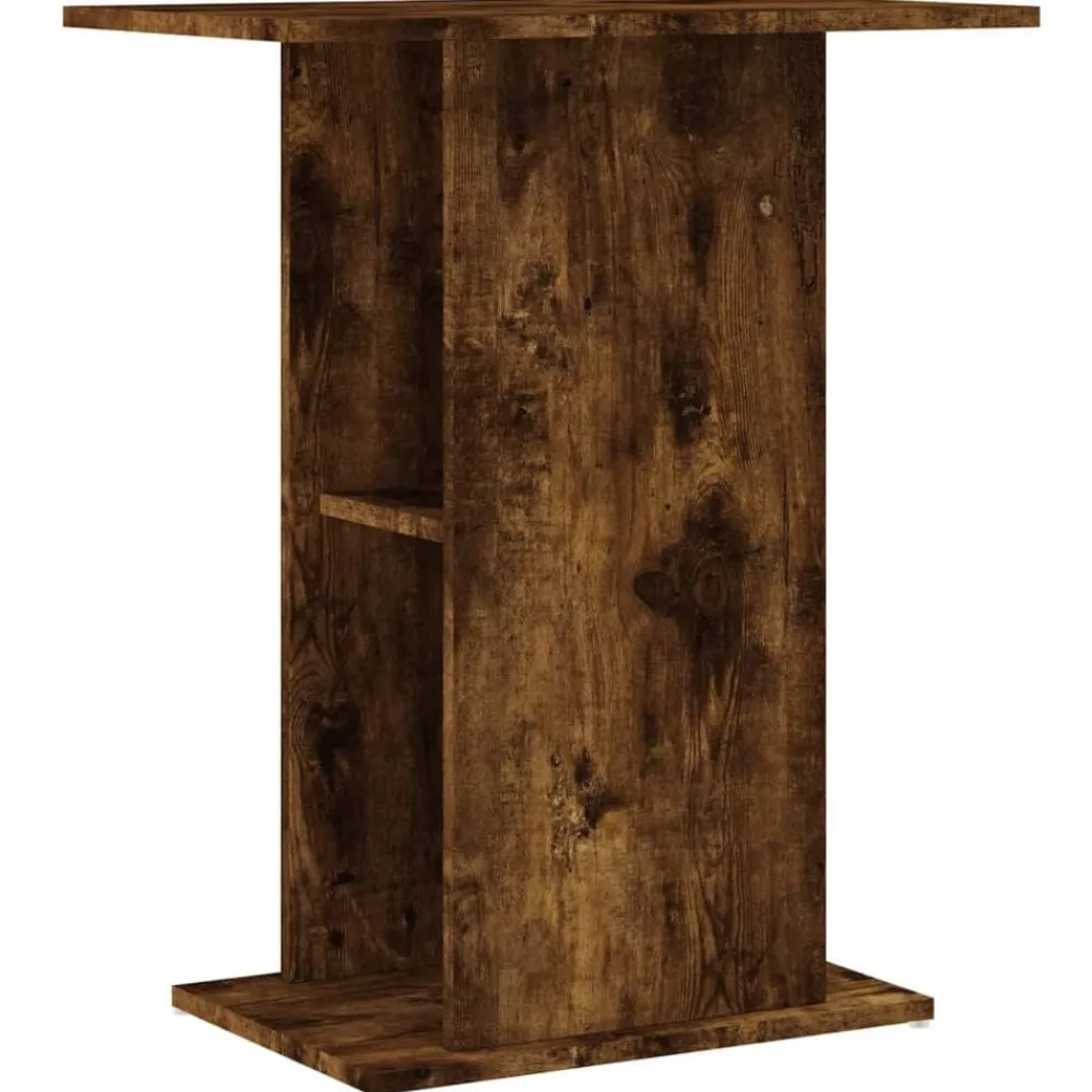 vidaXL Productos Para Mascotas-Soporte acuario madera ingeniería 60,5x36x72,5 cm
