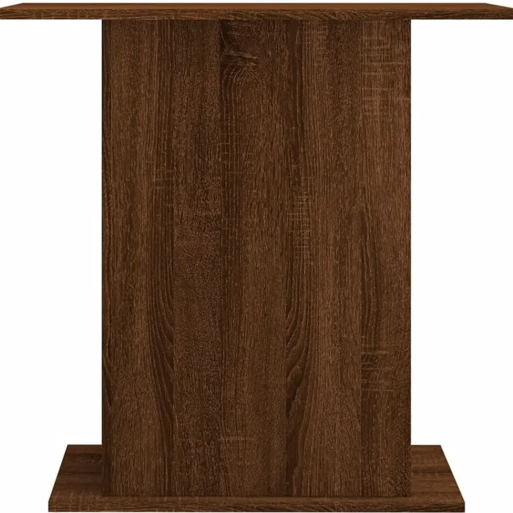 vidaXL Productos Para Mascotas-Soporte de acuario madera ingeniería marrón roble 75x36x72,5 cm