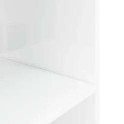 vidaXL Soporte de acuario madera ingeniería blanco brillo 120x40x60 cm Blanco brillante Outlet