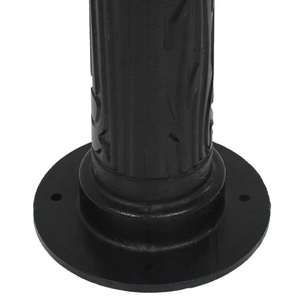 vidaXL Soporte de bomba de agua manual de jardín hierro fundido Best