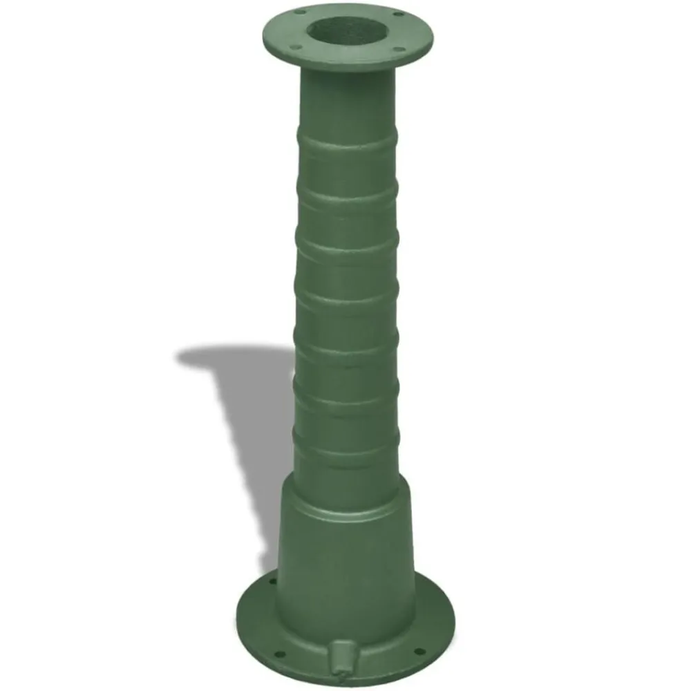 vidaXL Bombas-Soporte de bomba manual de agua para jardín hierro fundido