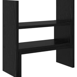 vidaXL Soporte de Escritorio para Monitor 40 x 17 x 41 cm Roble negro Outlet